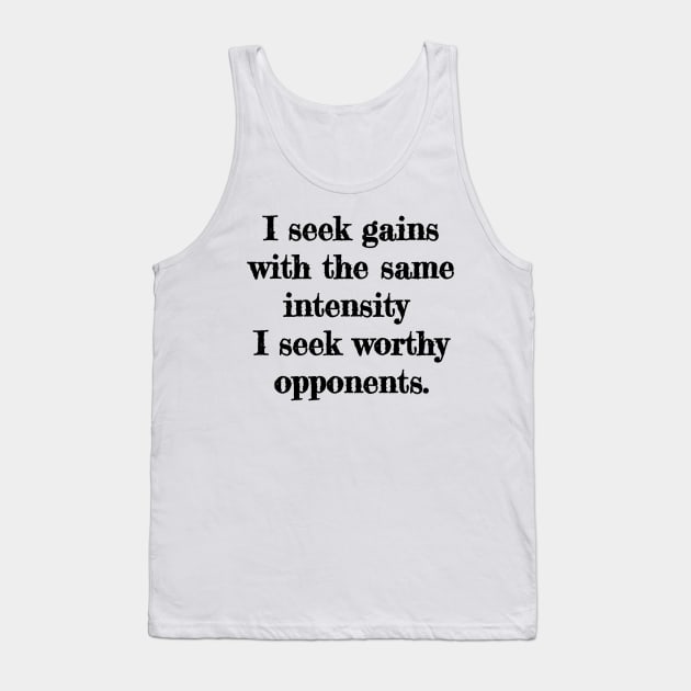 GYM APPAREL Tank Top by sammm